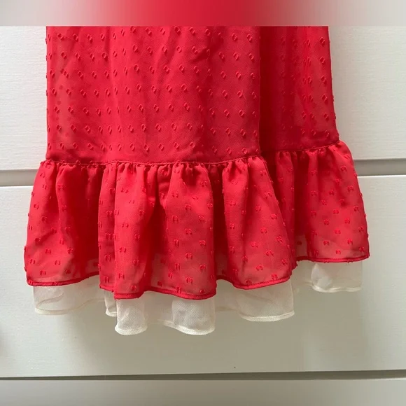 Vintage Betsey Johnson super pretty dark pink chemise and panty set in size S. - Picture 8 of 11